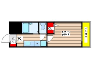 ミーレ学園前の物件間取画像